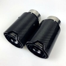 Real Carbon Fiber Bmw M Performance Exhaust Tip-m Sport Black On Black Muffler. Real Carbon Fiber Bmw M Performance Exhaust Tip-m Sport Black On Black Muffler.