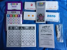New VALUE Math Flash Card Educational Game Classroom