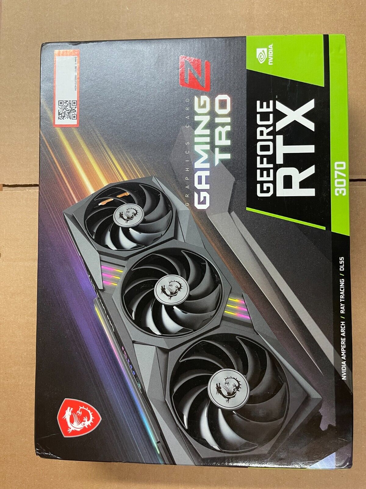 MSI GeForce RTX 3070 Gaming Z Trio 8GB (LHR) - Graphics card