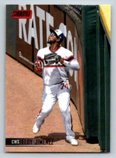 2021 Stadium Club Red Foil #56 Eloy Jimenez (ref 179654)