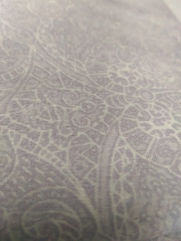 Hoja plana Charisma lavanda blanca Queen One microfibra poliéster Foto 2 de 4