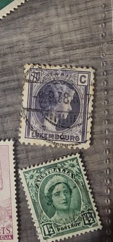 Luxemburg ausländische 70c Briefmarke gebraucht - #A1083 - Bild 1 von 2