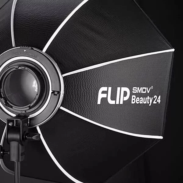 SMDV SPEED-BOX FLIP BEAUTY 24 Quick Diffuser for Bowens Elinchrom Profoto Strobe - Image 3 of 4