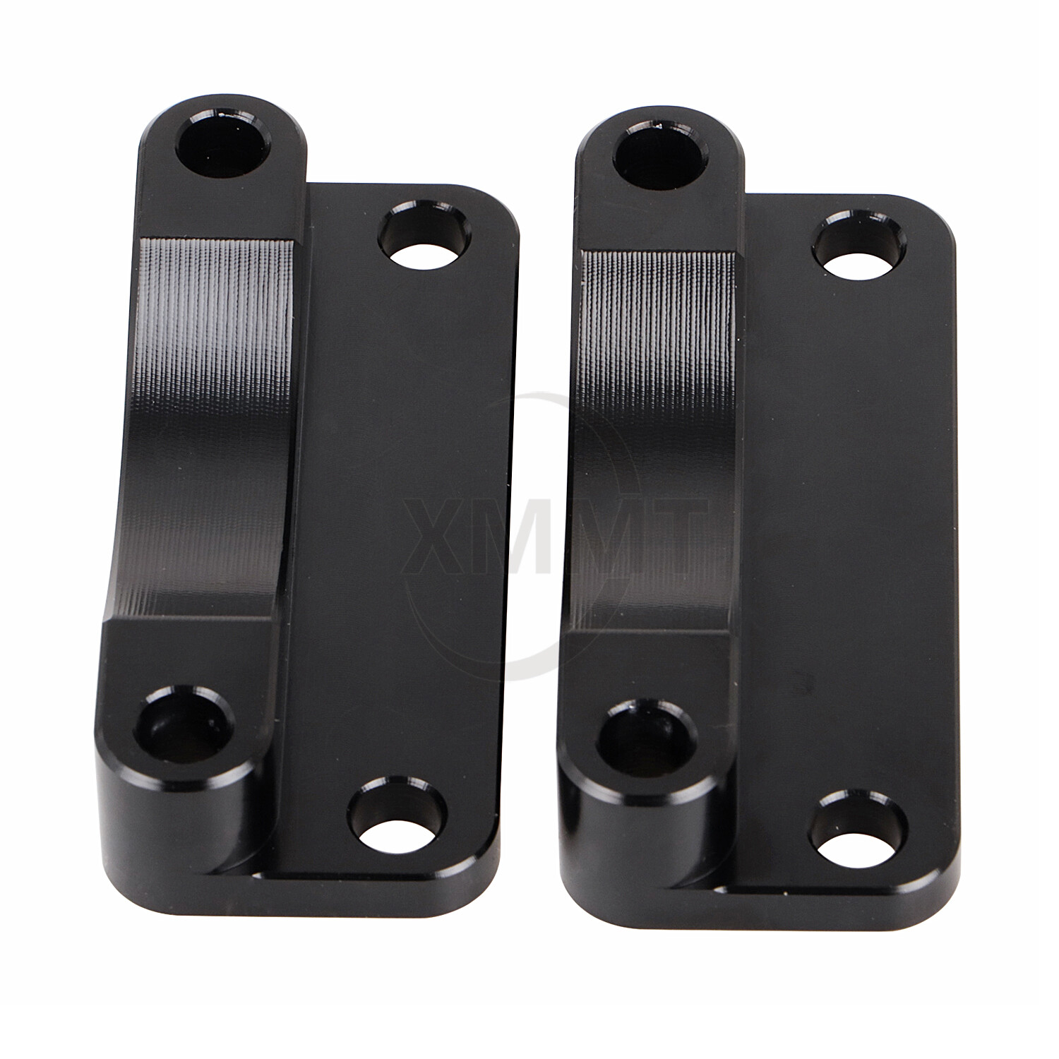 2PCS Black Front Fender Relocator Kit For Harley Touring Road King Glide USA