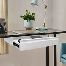 Space Saver Sliding Under Desk Storage Drawer Pull-out Drawer for Sit Stand Work