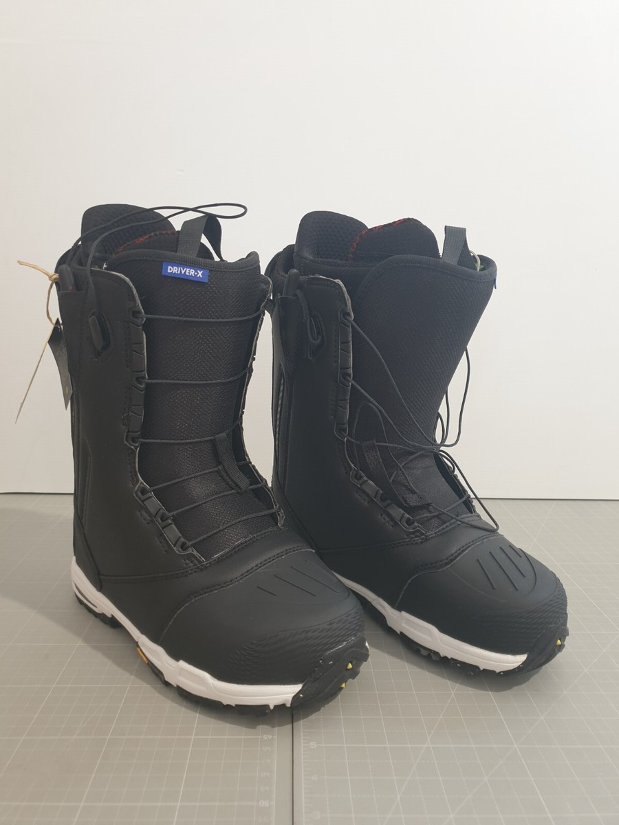 【美品】BURTON DRIVER X 29.5 Burton Driver X Boots Herren Snowbordstiefel Black Grösse