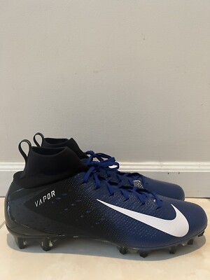 Nike Vapor Untouchable Pro 3 Football Cleats AO3021-009 Blue Black Men\'s Size 15 Nike Vapor Untouchable Pro 3 Football Cleats AO3021-009  main image 4