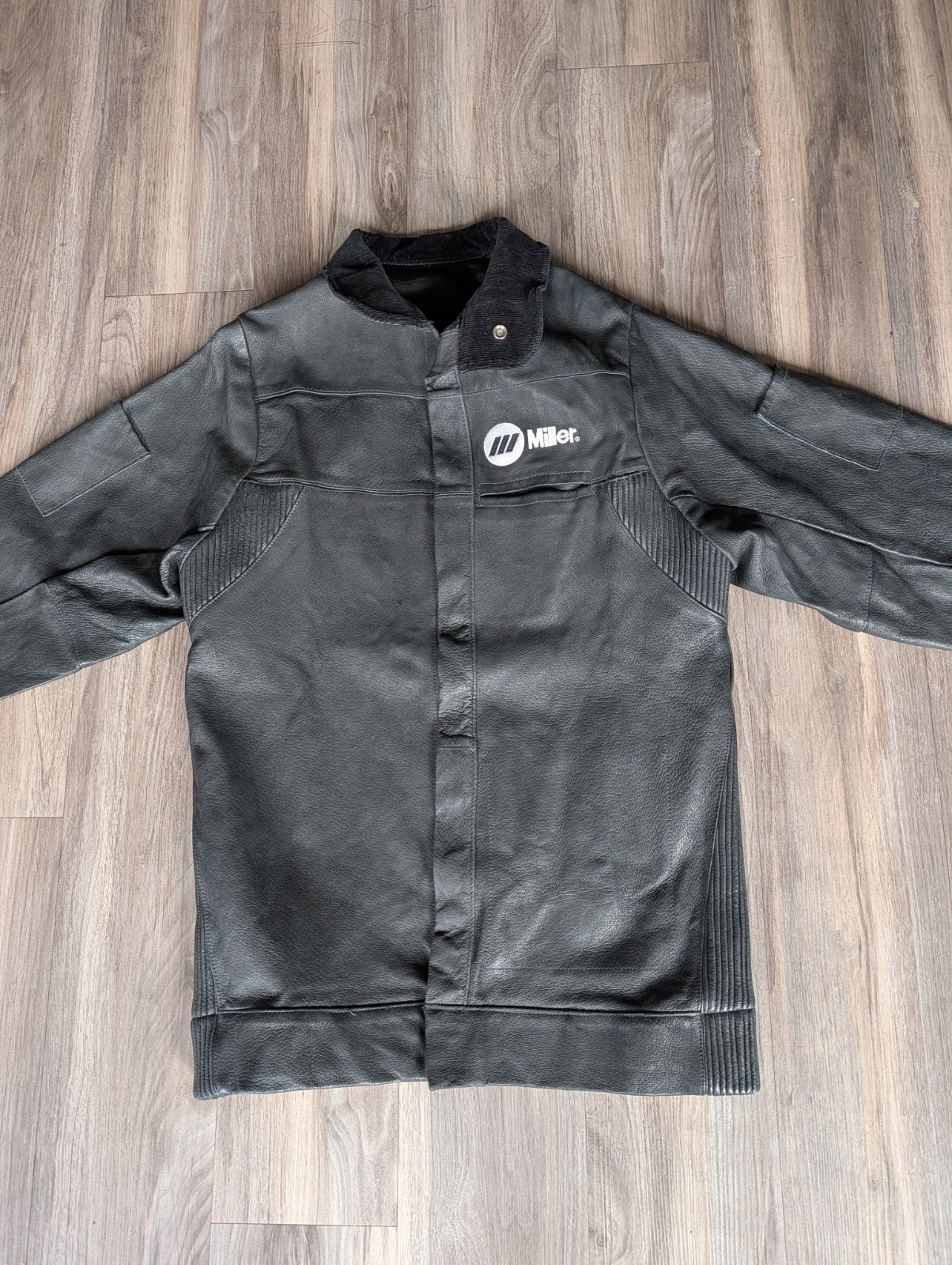 Miller Electric Split Leather Jacket Welding Jack… - image 20