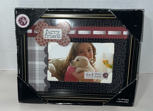 Furry Friend Scrapbook Shadowbox Photo Frame 6 x 4 Photo Opening - Picture 1 of 6