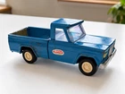 Tonka Vintage Blue Pickup Truck Pressed Steel White Wheels Original Toy Truck US