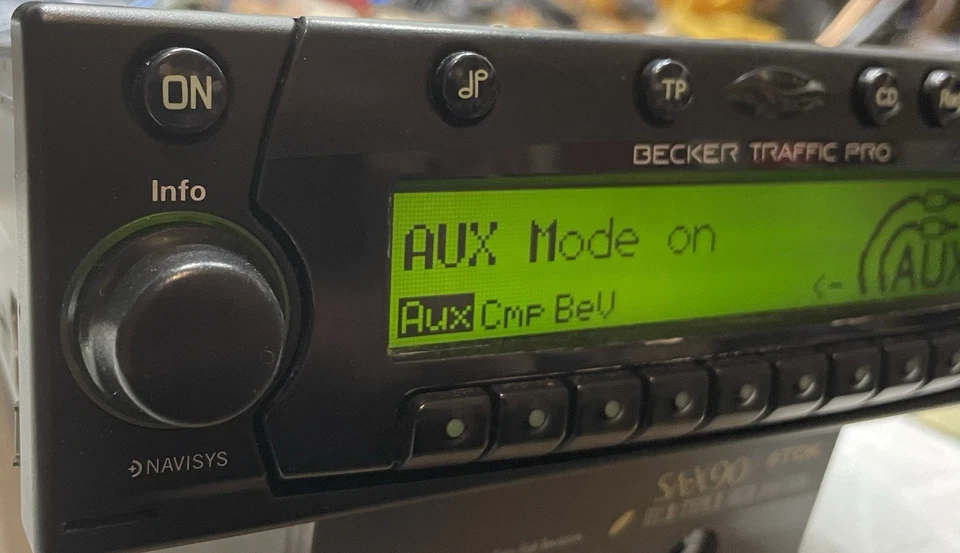 FORD BECKER Traffic Pro Autoradio Bluetooth Navi CD Escort Scorpio Cosworth TOP - Bild 4 von 4