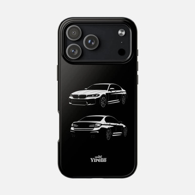 BMW M5 CS F90 Racing Style Shockproof Hard Plastic Tough iPhone Case