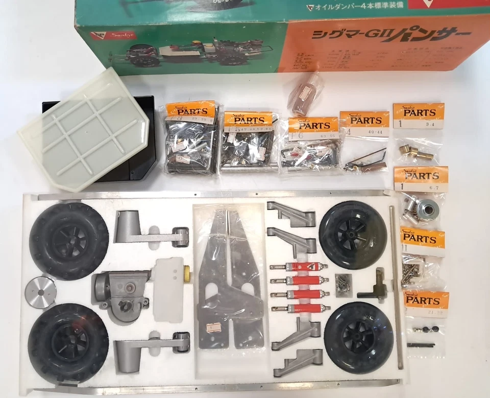 Sankyo Panther Sigma G-II RC offroad 1/8 Baja Type vintage in kit - Immagine 3 di 4