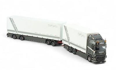 TEKNO,SCANIA Next Generation S-Highline 6x4 rigid truck with 2+2