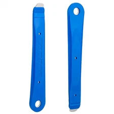 Set of 2 Steel-Core Tyre Levers for Mountain and Road Bikes - Durable Metal Tire