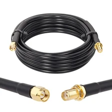 10 FT SMA Cable SMA Male to SMA Female RG58 Extension Cable for SDR Equipment