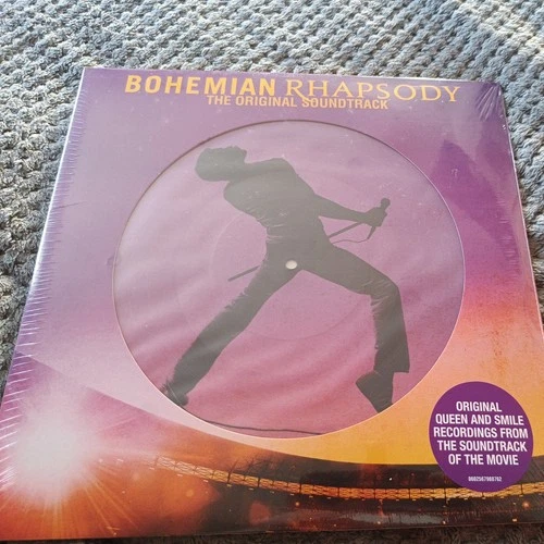 Queen Bohemian Rhapsody Soundtrack Picture Disc 2 LP RSD 2019 NEW & SEALED VINYL