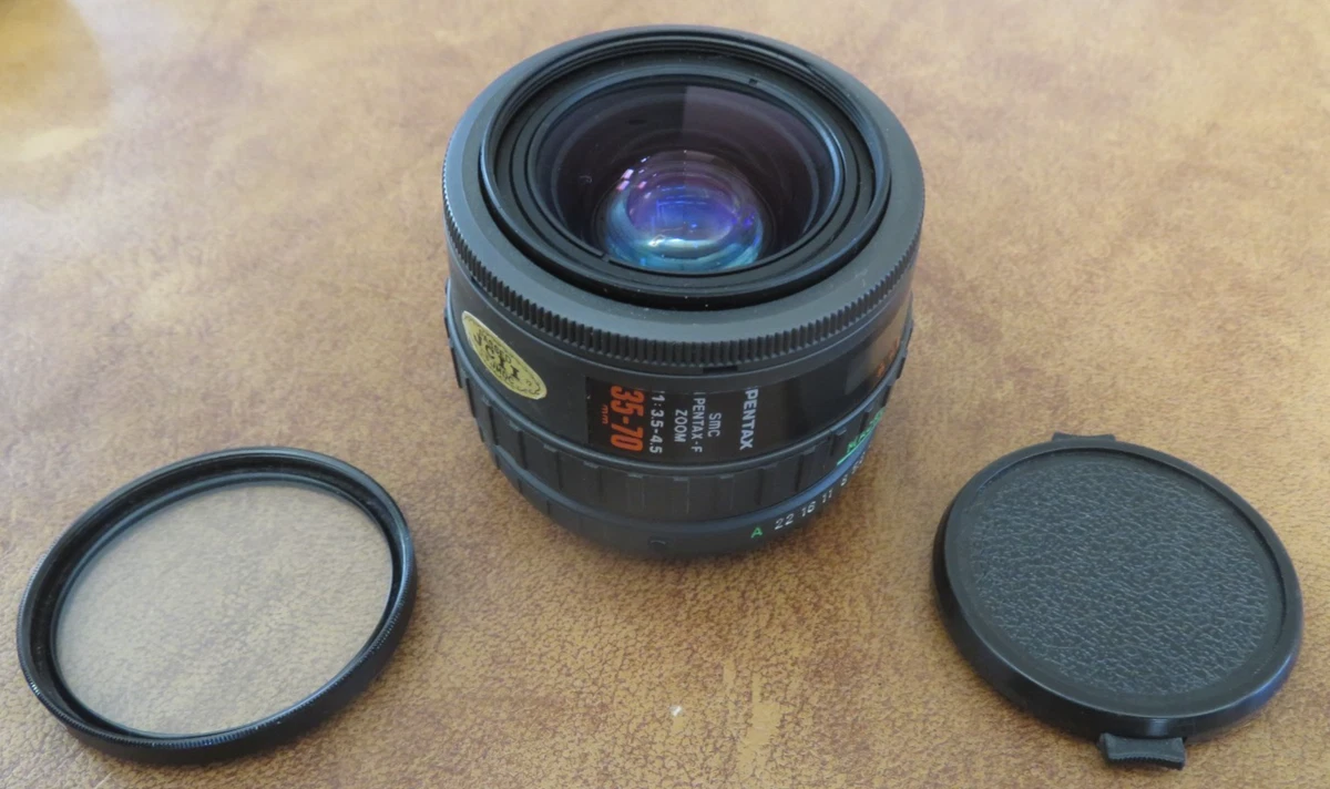 Objectif Zoom Pentax SMC F 35-70 Mm F3.5-4.5 Macro + Filtre Izumar 1A