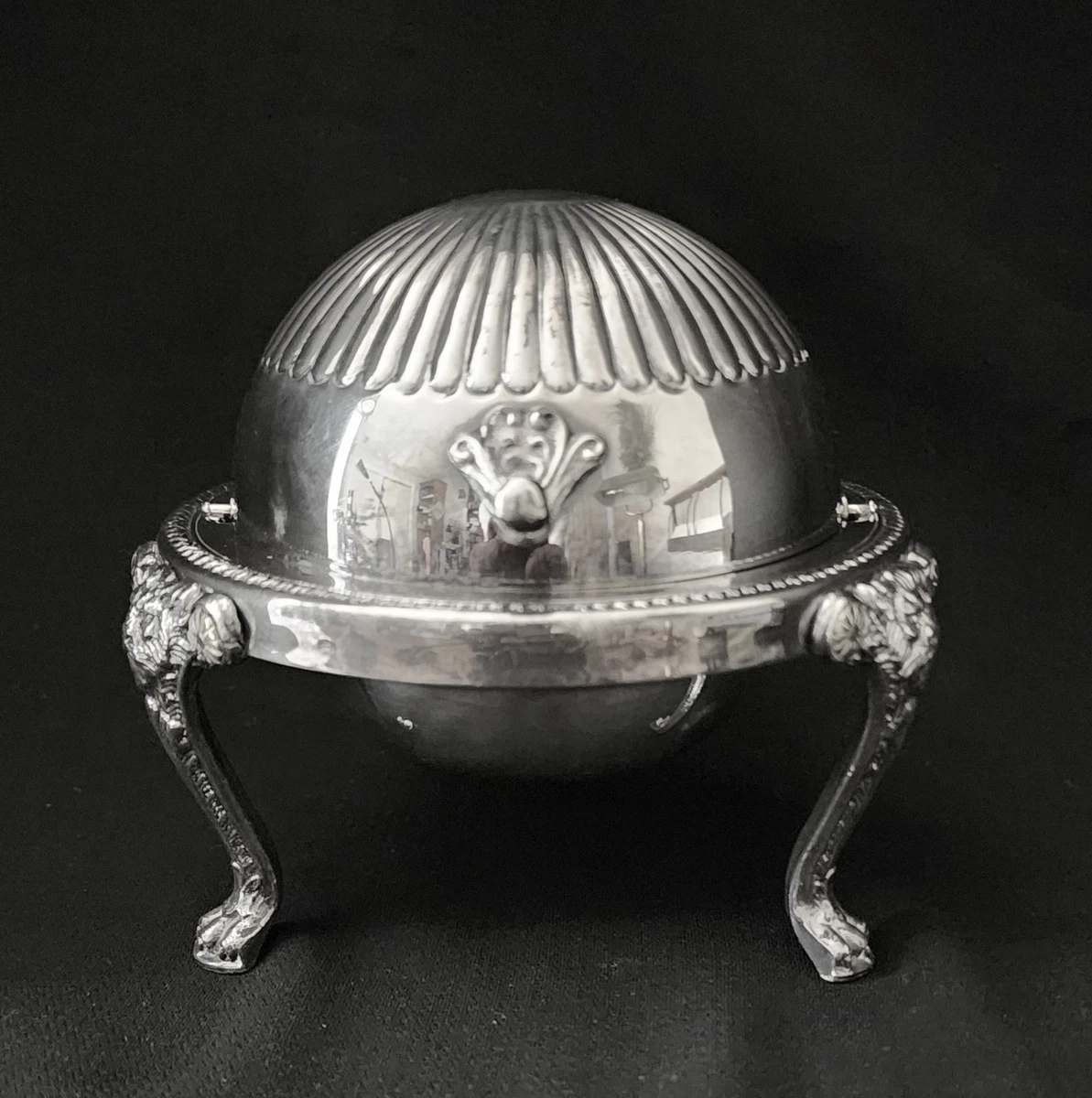 Lion Antique US Silver-Plated Butter Dishes for sale | eBay