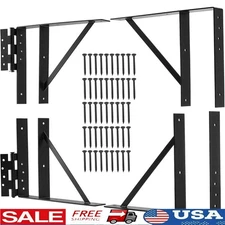 Heavy Duty Gate Brace Bracket Adjustable Anti-Sag Kit Wooden Fence Driveway Shed