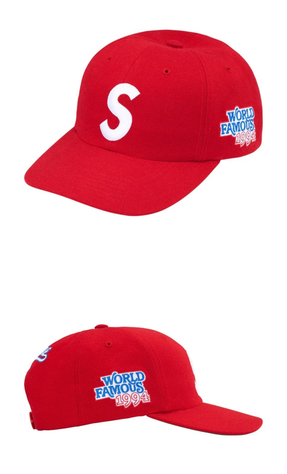 Logo Supreme World Famous S 6 panneaux COMMANDE CONFIRMÉE