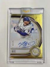 2024 Topps Five Star Mookie Betts #FSA-MB Gold 03/25 auto