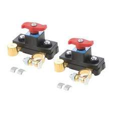 Car Battery Disconnect Switch, 12V/24V Pure Copper Battery Cut Off Switch,