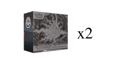 2x Pokémon TCG Mega Evolution Pitch Black Elite Trainer Box -   Sealed