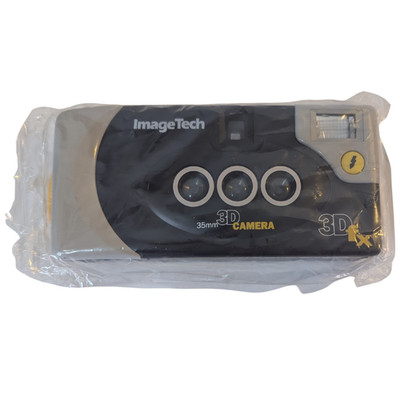 ImageTech 3D FX 35mm 3D Film Camera w/ Box, Manual | Built-In Flash