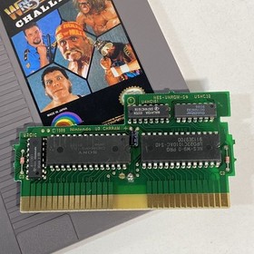 Lotto giochi American Gladiators WWF WrestleMania Challenge 2 NES anni 90