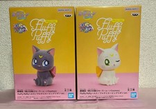 Sailor Moon Luna Artemis Figure Set of 2 Fluffy Puffy Big ribbon ver. with BOX