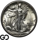 1941-S Walking Liberty Half Dollar, Brilliant Uncirculated++ Better Date