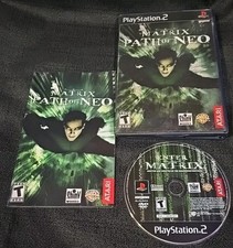 The Matrix: Path of Neo (Sony PlayStation 2, 2005) Complete In Box CIB