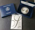2008 W Proof $1 American Silver Eagle Dollar