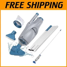 Handheld Hot Tub Vacuum Rechargeable - 60-min Runtime