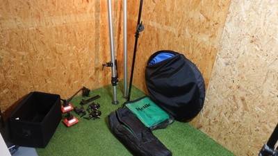 Manfrotto Autopole System Blue Screen Fotostudio Social Media Production