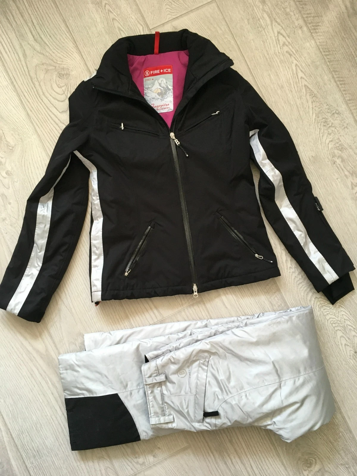 Bogner FIRE + ICE Jacket Womens Hooded Snow Ski Waterproof Insulated S