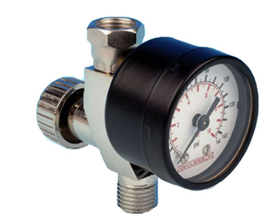 Devilbiss Sprühpistole Inline-Luftdruckmesser