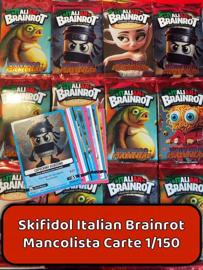 Skifidol Trading Card Game - Beta Serie Cosmische Halluzination 42 Karten