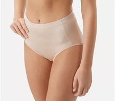 Breezies Womens Nylon Microfiber Hi Cut Panty 4 Pack in Basic SMALL
