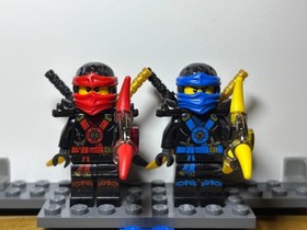 LEGO Ninjago Kai & Jay Minifigures from 70736 Attack of the Morro Dragon 2015
