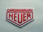 Heuer Sew / Iron On Patch Motorsports Motor Racing Badge Oils Fuels