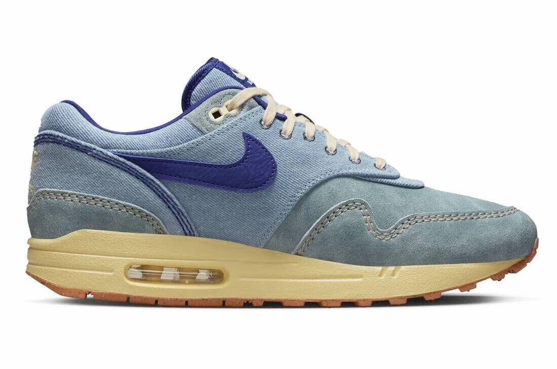 Nike Air Max 1 PRM Dirty Denim DV3050 300 multi sizes | eBay display picture 2