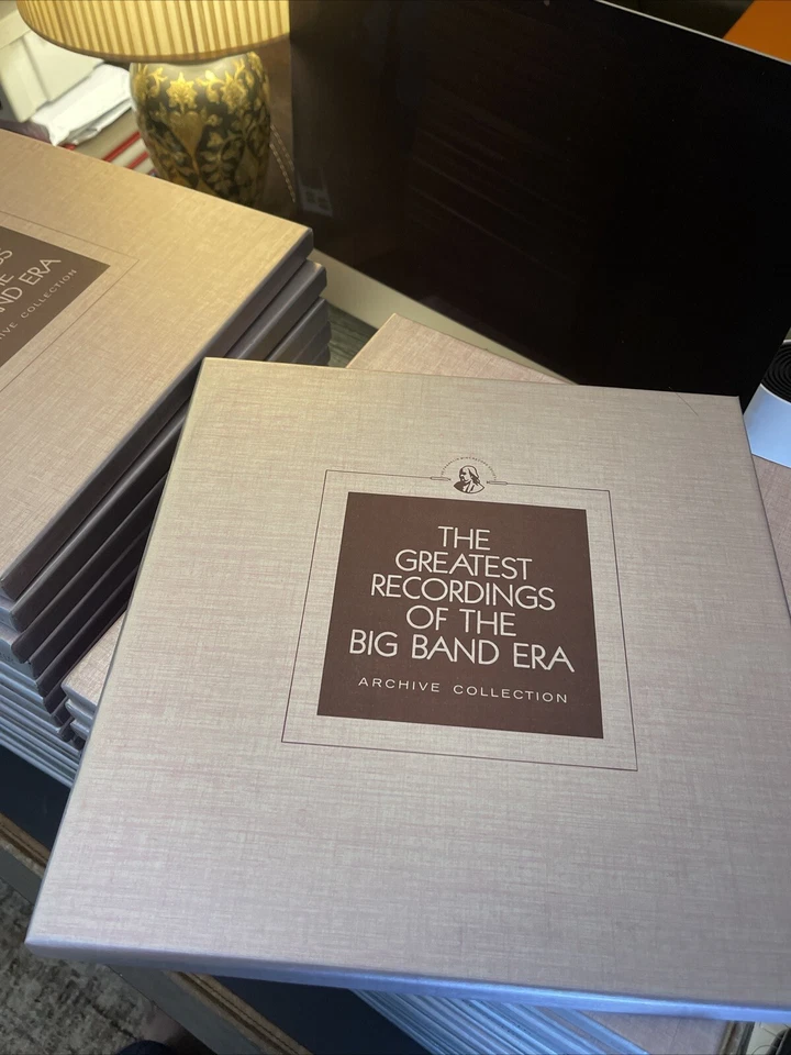 Lot Of 38 The Greatest Recordings Of The Big Band Era Boxset LP Vinyl Record Foto 2 de 4