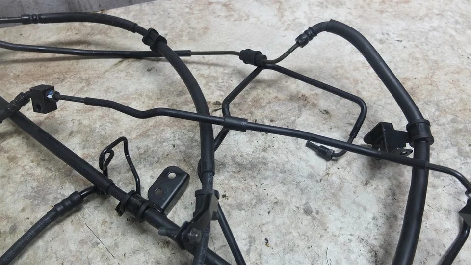 14 Líneas de freno Honda CTX1300 CTX 1300 varillas mangueras tubos solo 12 millas Foto 3 de 4
