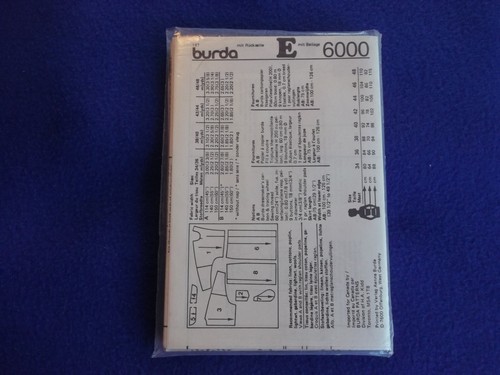 Burda Muster ~ Alle Muster sind Größe 8-20 * ~ * ~ * ~ * ~ * ~ * Angebot 9687 - Bild 5 von 55