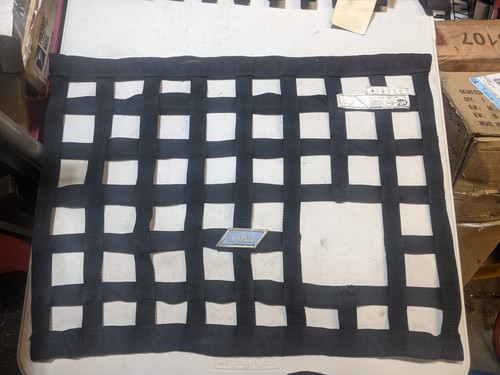 Used racing window net Stroud Simpson, RJS dirt late model modified safety