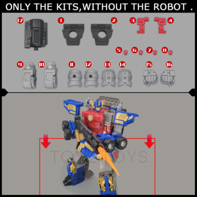 Arm Leg Replenish Upgrade Kit For Legacy Evolution Armada OP Prime - Upgrade Gun
