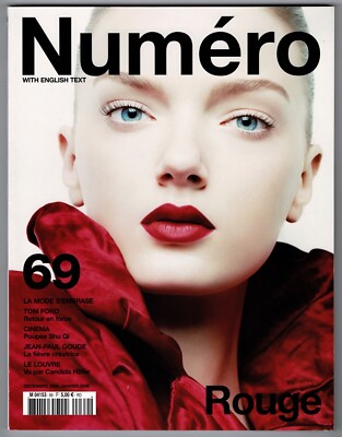 NUMERO magazine 12/2005 LILY DONALDSON SASHA PIVOVAROVA BIANCA BALTI Tom Ford