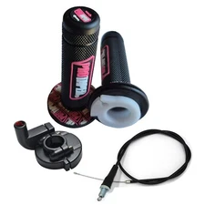 Throttle Grip Hand Cable Clamp Kit for Coleman CT200U Trail 200 Mini Bike yellow